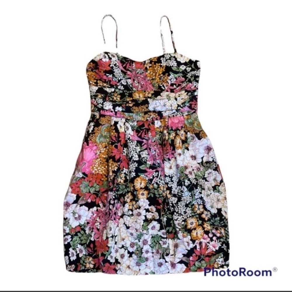 Sinequanone Designed in Paris Floral Balloon Dress